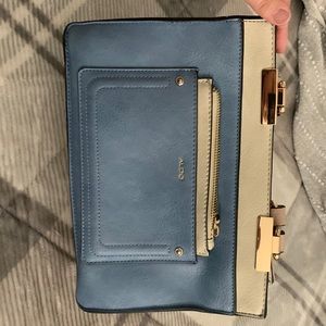 Small Blue, White, and pink Aldo’s handbag